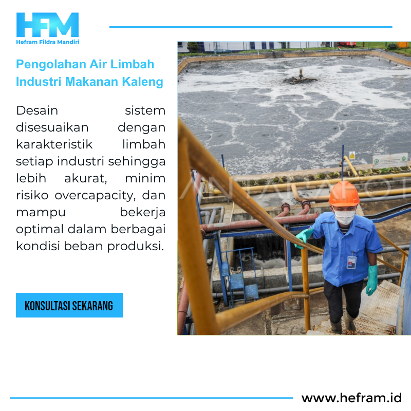 Pengolahan Air Limbah Industri Makanan Kaleng